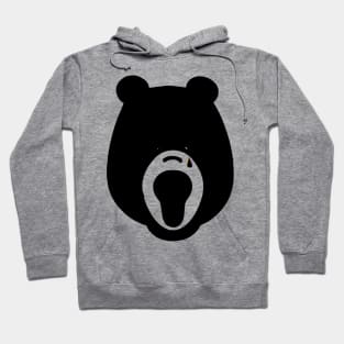 Cute Bear Grr Grr no.7  - crying rainbow tears Hoodie